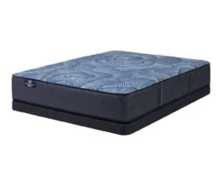 Serta Perfect Sleeper Radiant Rest Hybrid 14" Queen Firm Mattress & Low Profile Box Spring Set