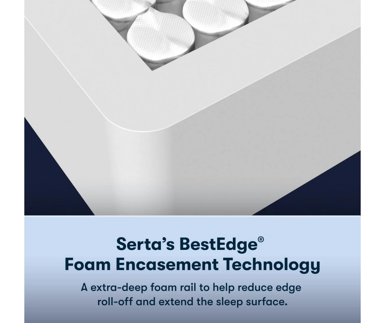 Serta Perfect Sleeper Radiant Rest Hybrid 14" King Firm Mattress & Box Spring Set 8 Serta Perfect Sleeper Radiant Rest Hybrid 14" King Firm Mattress & Box Spring Set - Image 6