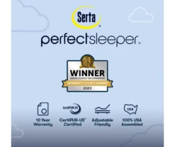 Serta Perfect Sleeper Oasis Sleep 15" Full Plush Pillow Top Mattress & Box Spring Set 24 Serta Perfect Sleeper Oasis Sleep 15" Full Plush Pillow Top Mattress & Box Spring Set -Northlight Sales Store combo980101 10