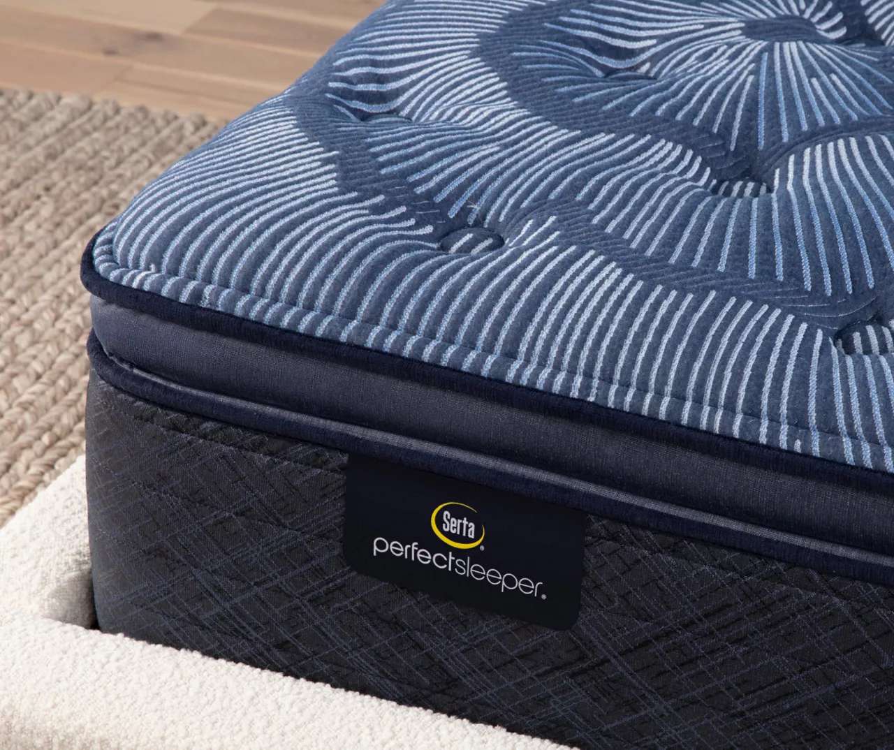 Serta Perfect Sleeper Oasis Sleep 15" Full Plush Pillow Top Mattress & Box Spring Set 5 Serta Perfect Sleeper Oasis Sleep 15" Full Plush Pillow Top Mattress & Box Spring Set - Image 3