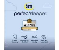 Serta Perfect Sleeper Nurture Night 12" Twin Firm Mattress & Low Profile Box Spring Set 24 Serta Perfect Sleeper Nurture Night 12" Twin Firm Mattress & Low Profile Box Spring Set -Northlight Sales Store combo980110 10