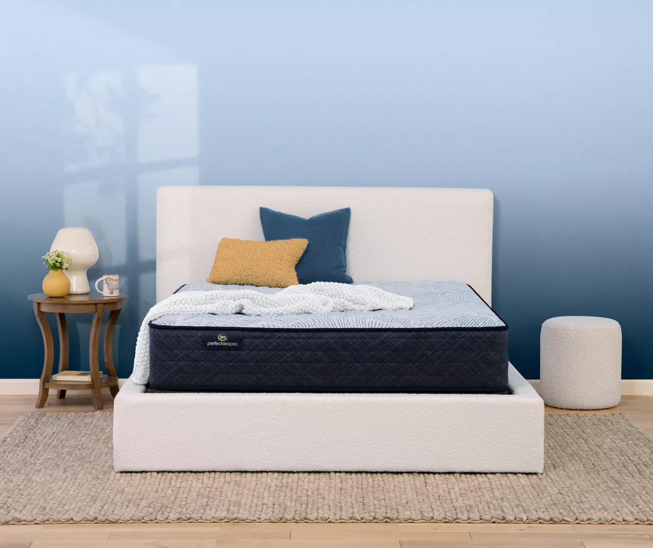 Serta Perfect Sleeper Nurture Night 12" Twin XL Firm Mattress & Low Profile Box Spring Set 4 Serta Perfect Sleeper Nurture Night 12" Twin XL Firm Mattress & Low Profile Box Spring Set - Image 2