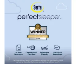 Serta Perfect Sleeper Nurture Night 14.5" Full Plush Pillow Top Mattress & Box Spring Set -Northlight Sales Store combo980125 10