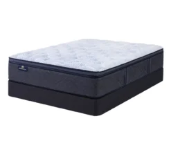 Serta Perfect Sleeper Nurture Night 14.5" Queen Plush Pillow Top Mattress & Box Spring Set