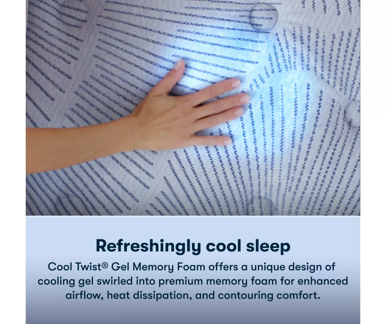 Serta Perfect Sleeper Nurture Night 13.5" Twin Medium Mattress & Low Profile Box Spring Set 6 Serta Perfect Sleeper Nurture Night 13.5" Twin Medium Mattress & Low Profile Box Spring Set - Image 4