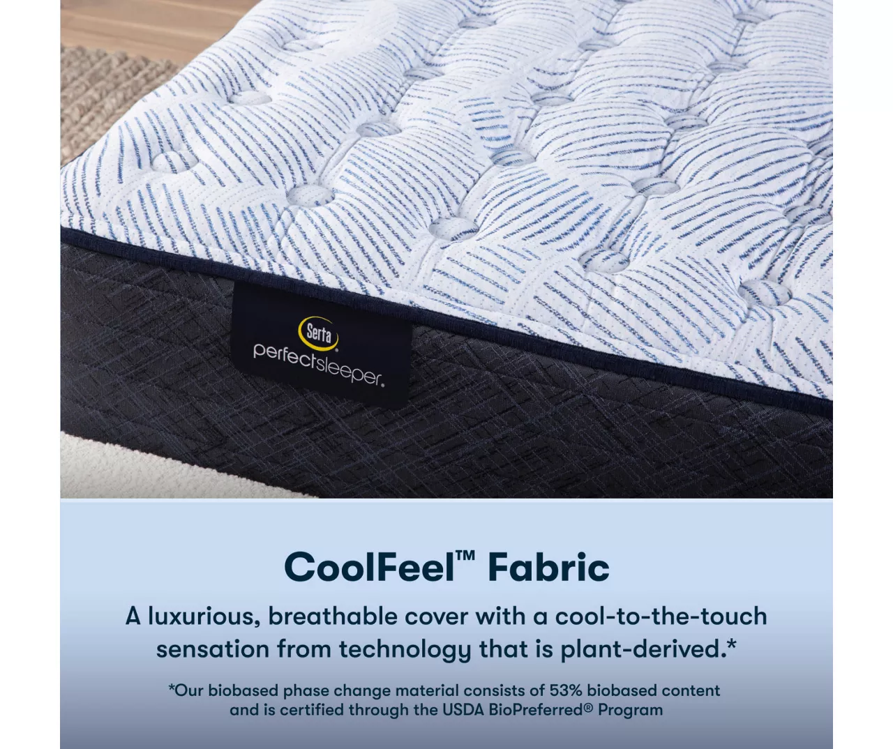 Serta Perfect Sleeper Nurture Night 13.5" Twin XL Medium Mattress & Low Profile Box Spring Set 7 Serta Perfect Sleeper Nurture Night 13.5" Twin XL Medium Mattress & Low Profile Box Spring Set - Image 5