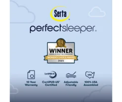 Serta Perfect Sleeper Nurture Night 13.5" Twin XL Plush Mattress & Box Spring Set 24 Serta Perfect Sleeper Nurture Night 13.5" Twin XL Plush Mattress & Box Spring Set -Northlight Sales Store combo980147 10