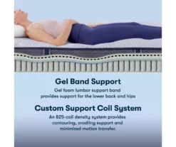 Serta Perfect Sleeper Nurture Night 13.5" King Plush Mattress & Low Profile Box Spring Set -Northlight Sales Store combo980154 7