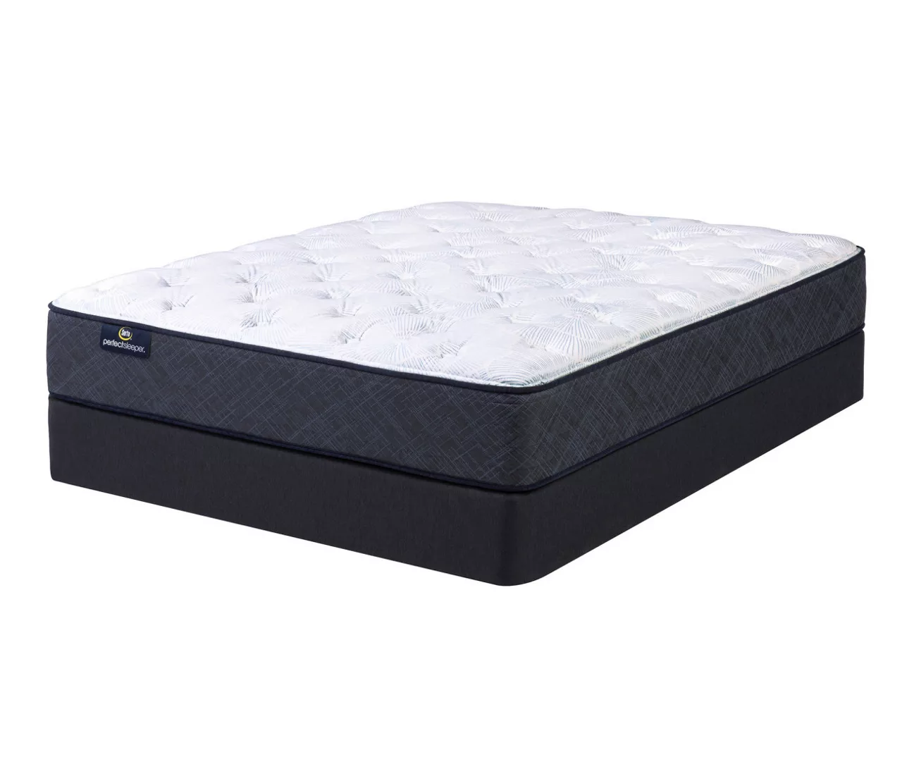 Serta Perfect Sleeper Midsummer Nights 10.5" Queen Plush Mattress & Box Spring Set 3 Serta Perfect Sleeper Midsummer Nights 10.5" Queen Plush Mattress & Box Spring Set