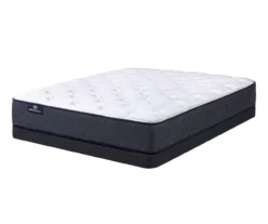Serta Perfect Sleeper Midsummer Nights 10.5" King Plush Mattress & Low Profile Box Spring Set