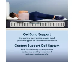 Serta Perfect Sleeper Midsummer Nights 10.5" Twin Firm Mattress & Box Spring Set -Northlight Sales Store combo980169 3