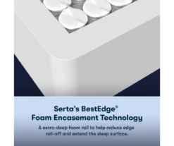 Serta Perfect Sleeper Radiant Rest Hybrid 14" Twin Firm Mattress & Box Spring Set -Northlight Sales Store combo980202 5